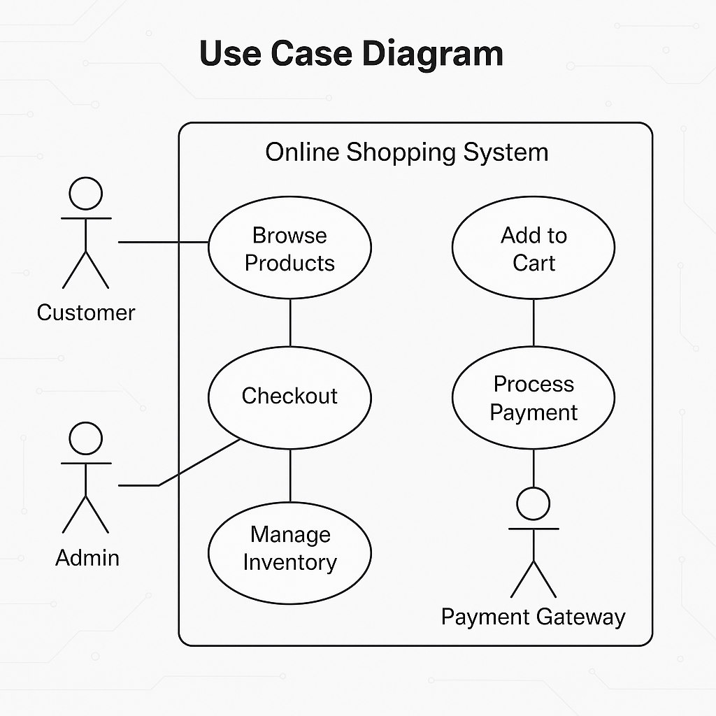 Use case diagram