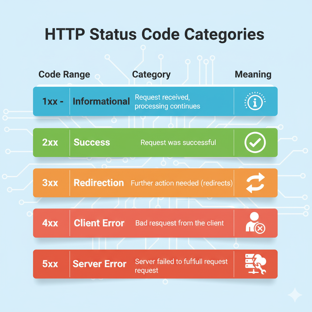 HTTP Codes at a glance
